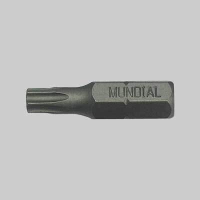 Inserto per viti torx 1/4&quot; MUNDIAL TX 6 - 12 pz