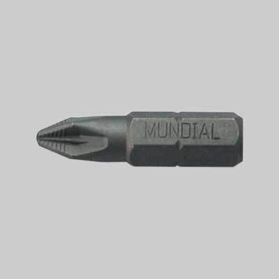Inserto a croce &#39;POZIDRIV&#39; MUNDIAL 1/4&quot;   PZ 1 - 12 pz