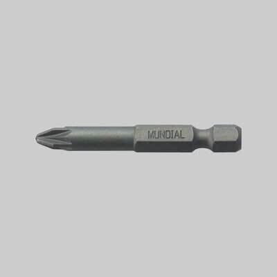 Inserto prolungato per viti a croce &#39;POZIDRIV&#39; 1/4&quot; MUNDIAL PZ 1 - 12 pz