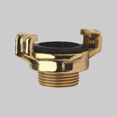 RACCORDO RAPIDO IN OTTONE CON FILETTO MASCHIO 3/8&quot;
