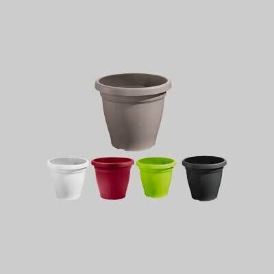 VASO &#39;VERONA&#39;  cm 25x21h - colore bianco