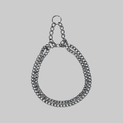 COLLARE PER CANI SEMISTRANGOLO IDEAL STAR 20 mm x 40 cm