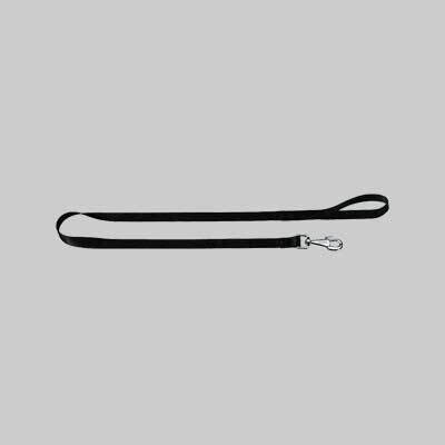 GUINZAGLIO PER CANI &#39;CLUB G&#39; 10 mm x 120 cm - colore nero