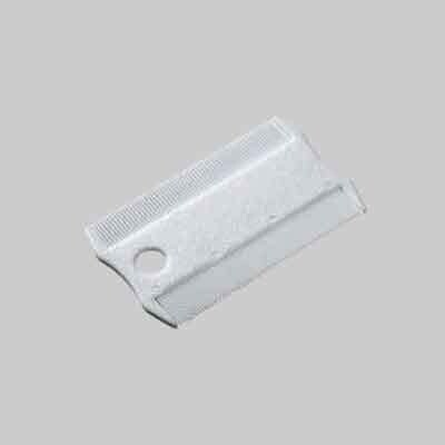 PETTINE ANTIPULCI DOPPIO PER CANI E GATTI cm 8,5x5,2x0,3h