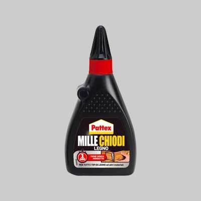 COLLA DI MONTAGGIO &#39;MILLECHIODI LEGNO&#39; PATTEX 100 gr