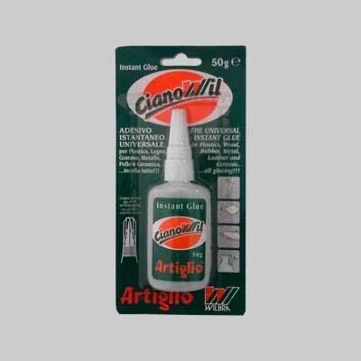 COLLA &#39;ARTIGLIO CIANOWILL&#39; 3 gr - su cartella 12 pezzi