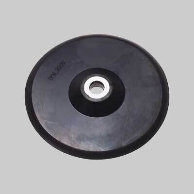 PLATORELLO DI GOMMA PER SMERIGLIATRICI  180 mm
