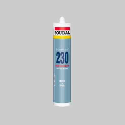 SILICONE NEUTRO PER SPECCHI SOUDAL 310 ml - Trasparente