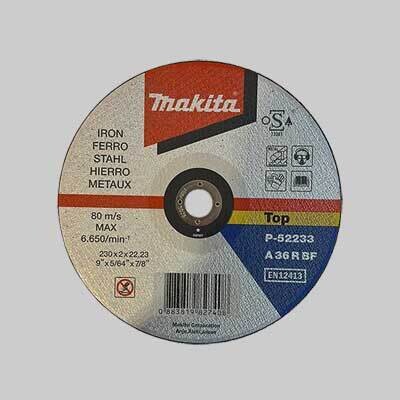DISCO DA TAGLIO PER FERRO MAKITA  115x3,2 mm - conf. 25 pezzi