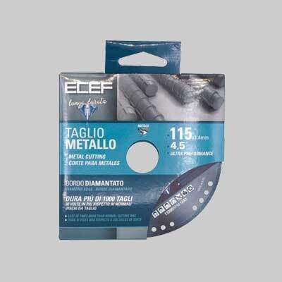 DISCO DIAMANTATO PER FERRO  115 mm