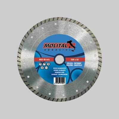 DISCO DIAMANTATO &#39;UNIVERSALE&#39; MOLITAL  115 mm