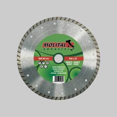 DISCO DIAMANTATO &#39;GRANITO&#39; MOLITAL 115 mm