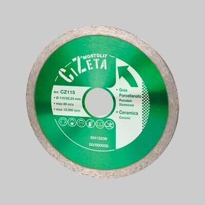 DISCO DIAMANTATO &#39;GRES PORCELLANATO/CERAMICA&#39; MONTOLIT  115 mm