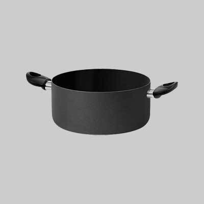 CASSERUOLA &#39;BLACK LINE&#39;  cm 16x8h - cap. 2,5 lt