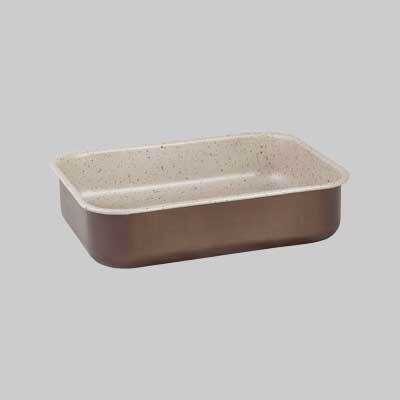 TEGLIA PER PIZZA RETTANGOLARE &#39;RUSTIC LINE&#39; cm 35x35x4h