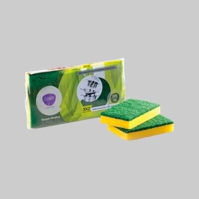 KIT SPUGNA ABRASIVA Confezione 3 pezzi
