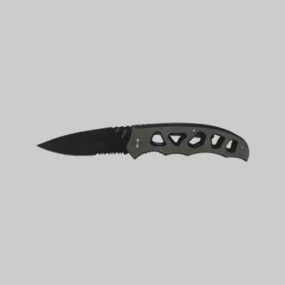 COLTELLO DA TASCA C/MANICO FORATO 20 cm