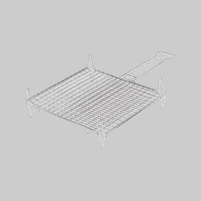 GRATICOLA DOPPIA RETE BOMBATA 22x27 cm