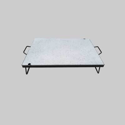 PIASTRA IN PIETRA LAVICA C/PIEDI 30x40x2 cm