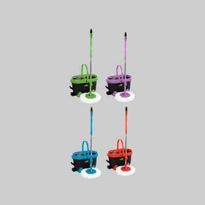 SET SECCHIO LAVAPAVIMENTI ROTANTE &#39;SPIN MOP 360&#39; cm 49x29,5x28,5h