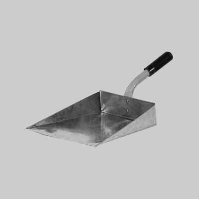 PALETTA RACCOGLISPORCO IN ACCIAIO ZINCATO 21 cm
