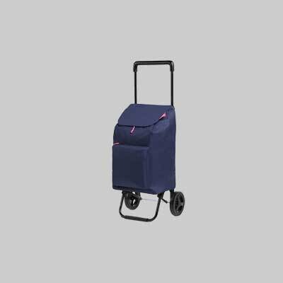 CARRELLO PORTASPESA &#39;ARGO&#39; colore rosso - 45 lt