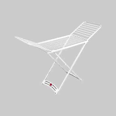 STENDIBIANCHERIA A CAVALLETTO &#39;ZAFFIRO&#39; cm 182x55x110h