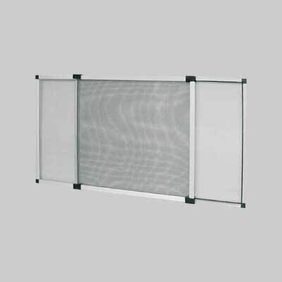 ZANZARIERA A PANNELLO ESTENSIBILE IDEAL STAR 40x50 cm - Argento