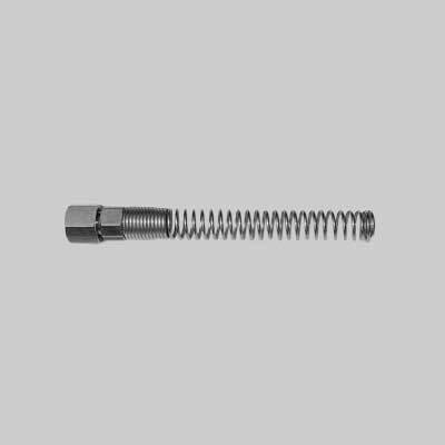 ATTACCO FEMMINA CON MOLLA  6x8 mm - Fil. 1/4&quot; 10 PZ