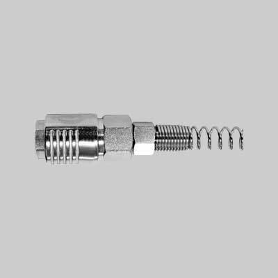 RUBINETTO RAPIDO CON MOLLA FEMMINA  6x8 mm 10 PZ