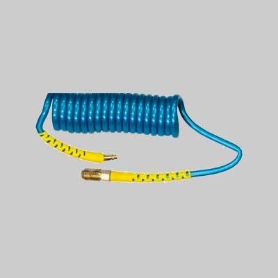 Tubo a spirale in poliuretano con raccordi  5x8 mm - 12 mt
