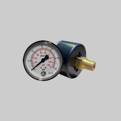 Manometro compressore 1/8&quot; - Scala 0-12 bar