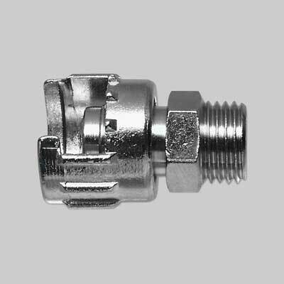 RACCORDO CON DADO FRESATO 1/4&quot; 10 pz
