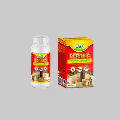 INSETTICIDA CONCENTRATO PER CUCCE E STALLE &#39;PERTEX&#39; 100 ml