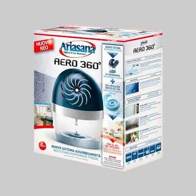 KIT ASSORBIUMIDITA&#39; &#39;AERO 360&#39; 450 gr + ricarica TAB