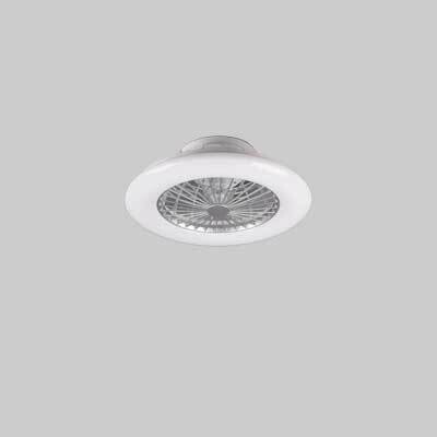 VENTILATORE E PLAFONIERA RGB A SOFFITTO &#39;STRALSUND&#39;  50 cm - 26,8 Watt, 2600lm