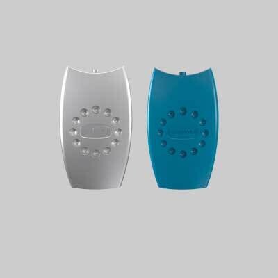 MATTONELLA GHIACCIO &#39;SPACE ICE 800&#39; cm 15x3,5x25h - Col. Argento