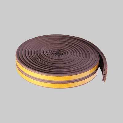 PARAFREDDO PER PORTE E FINESTRE IN GOMMA mm 9x6 mt - col. Bianco