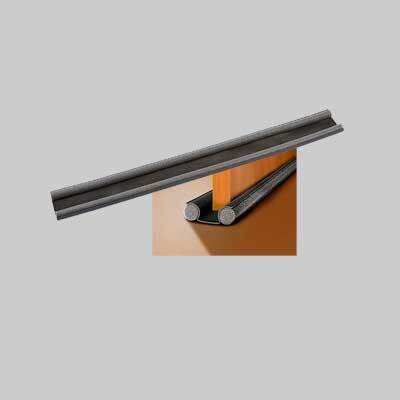 PARASPIFFERI SOTTOPORTA DOPPIA PROTEZIONE cm 95x25 mm - Antracite
