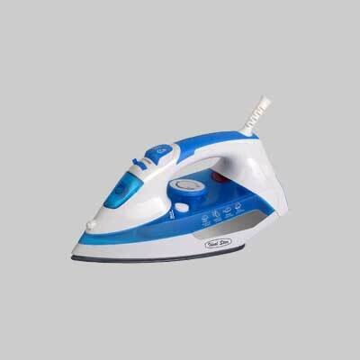 FERRO DA STIRO A VAPORE CON PIASTRA IN CERAMICA &#39;BI203&#39; IDEAL STAR 1800-2200 Watt