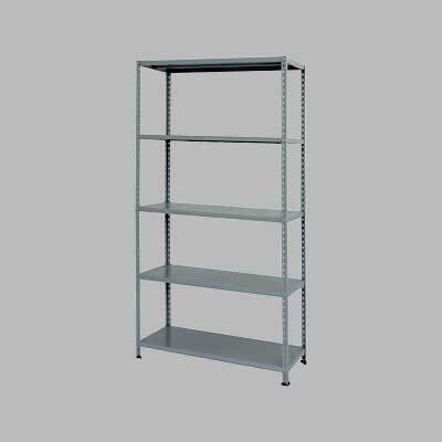 SCAFFALE COMPONIBILE IN KIT &#39;PESANTE&#39; 100x40 cm - angolari esterni 2 mt