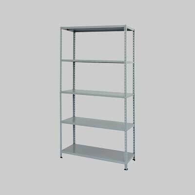 SCAFFALE COMPONIBILE IN KIT &#39;UNISHELF&#39; 80x40 cm - angolari esterni 2 mt