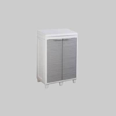 MOBILE PER LA RACCOLTA DIFFERENZIATA &#39;WOODY&#39;S&#39; cm 65x38x102h