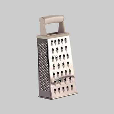 GRATTUGIA 4 LATI MEDIA MANICO IN PLASTICA &#39;HANDY&#39;