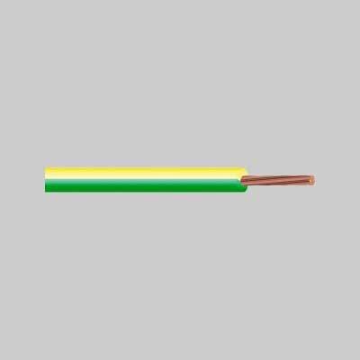 CAVO UNIPOLARE &#39;GIALLO VERDE&#39; Sezione 1 x 1,5 - 100 mt