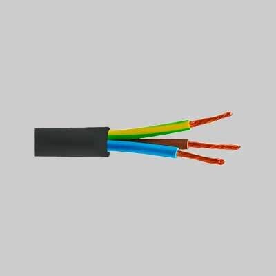 CAVO TRIPOLARE &#39;NERO&#39; Sezione 3x0,75 mm - 100 mt
