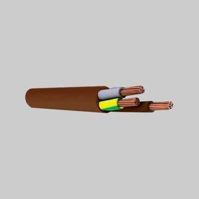 CAVO TRIPOLARE &#39;MARRONE&#39; Sezione 3x1 mm - 100 mt