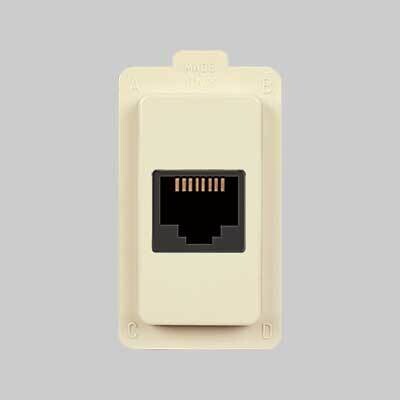 PRESA TELEFONICA &#39;TONDO&#39; RJ11 plug 6/4