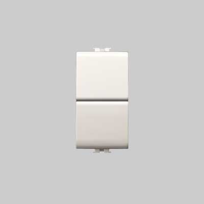 DOPPIO PULSANTE &#39;EASY&#39; 10A 250V - Bianco