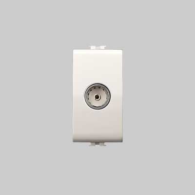 PRESA COASSIALE TV &#39;EASY&#39; Bianco